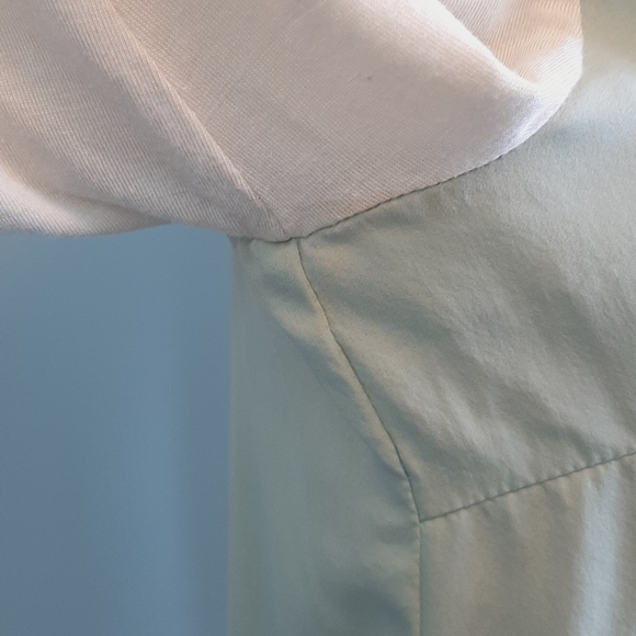 Tsumori Chisato silk apple green long sleeves top - Picture 6 of 9